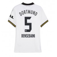 Borussia Dortmund Ramy Bensebaini #5 3rd trikot Frauen 2024-25 Kurzarm